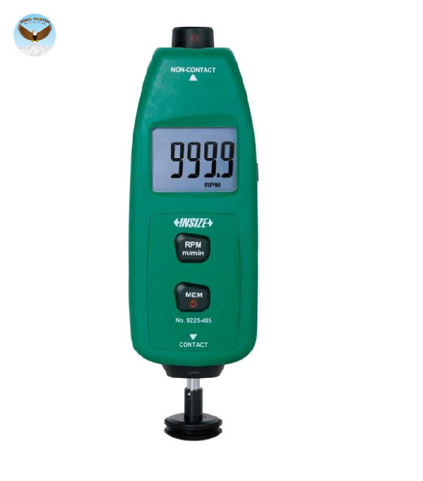 Máy đo tốc độ tiếp xúc / không tiếp xúc INSIZE 9225-405 (2,5~99999RPM/0,5~19999RPM)